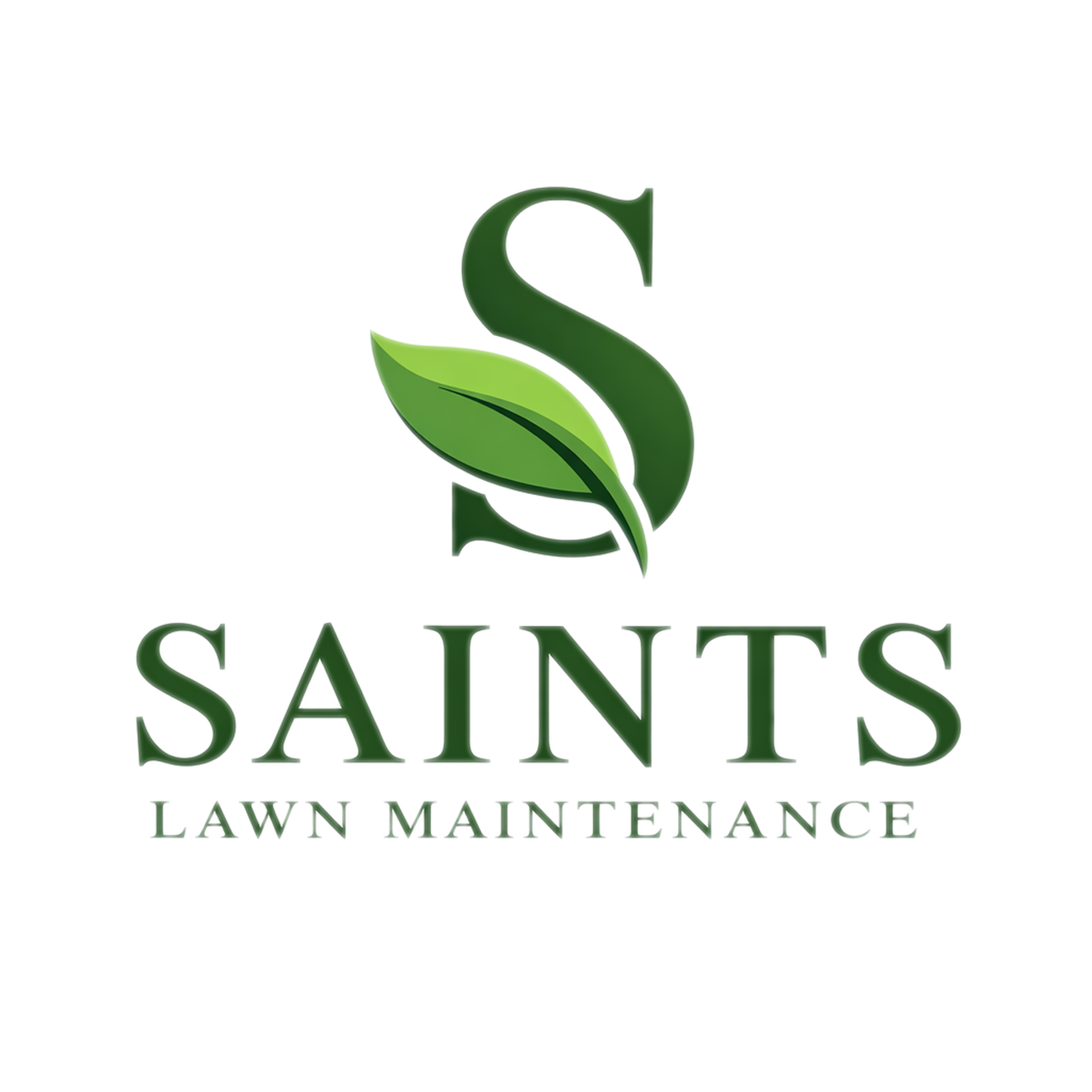 Saints Lawn Maintenance family owned business logo